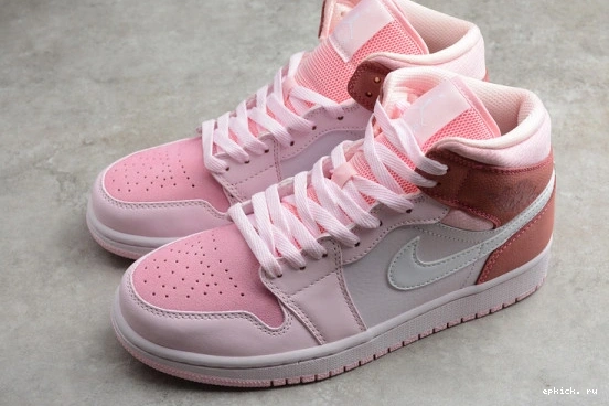 Cheap EP CW5379-600 Digital Air (W) Pink Jordan CW5379-600 Mid 1 0329